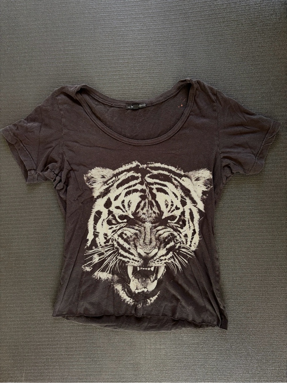 🐅 Truly Madly Deeply Tiger Crop Tee